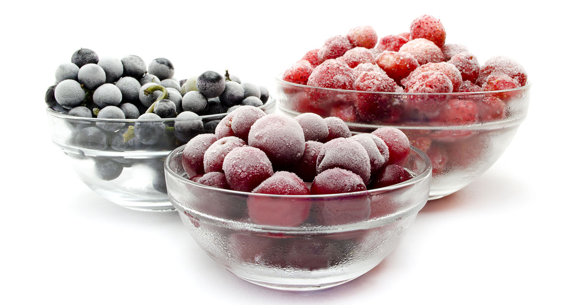 Frozen grapes are excellent summer treats