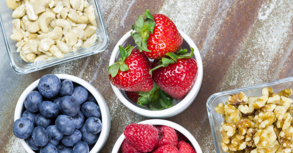 Keep small healthy snacks handy